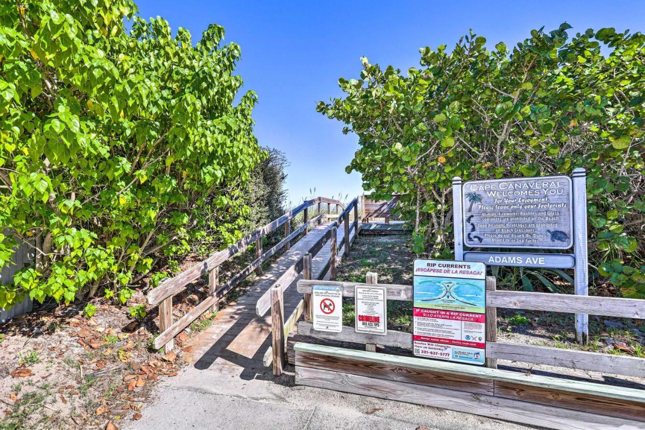 Cape Canaveral Home With Balcony Walk To Beach Extérieur photo