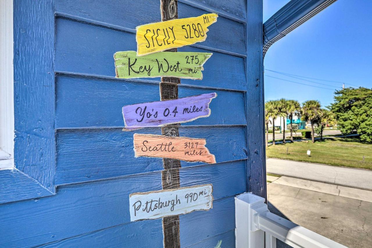 Cape Canaveral Home With Balcony Walk To Beach Extérieur photo